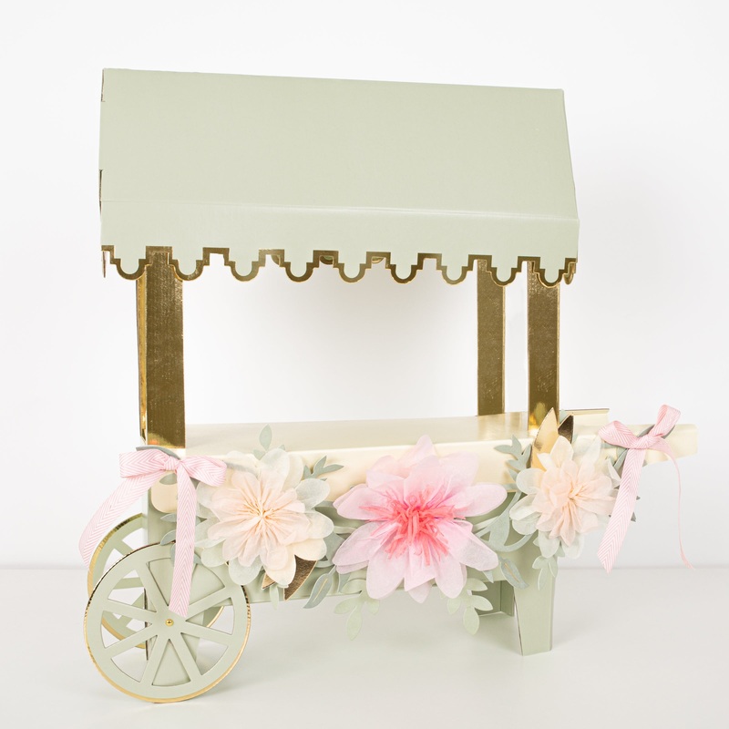 x Ladure Paris Macaron Cart Centerpiece