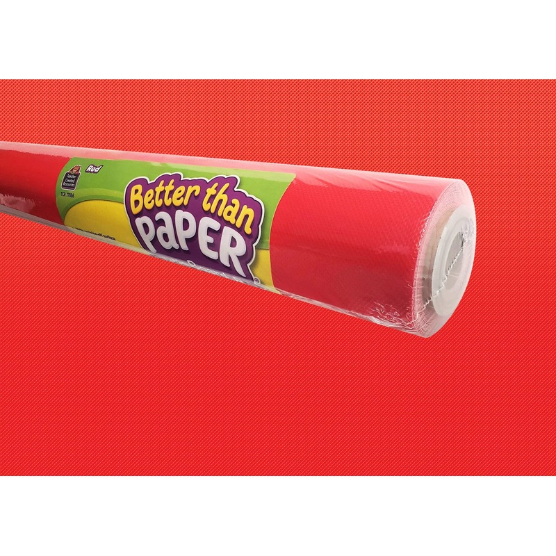 Teacher Created Resources Red Better Than Paper Bulletin Board Roll