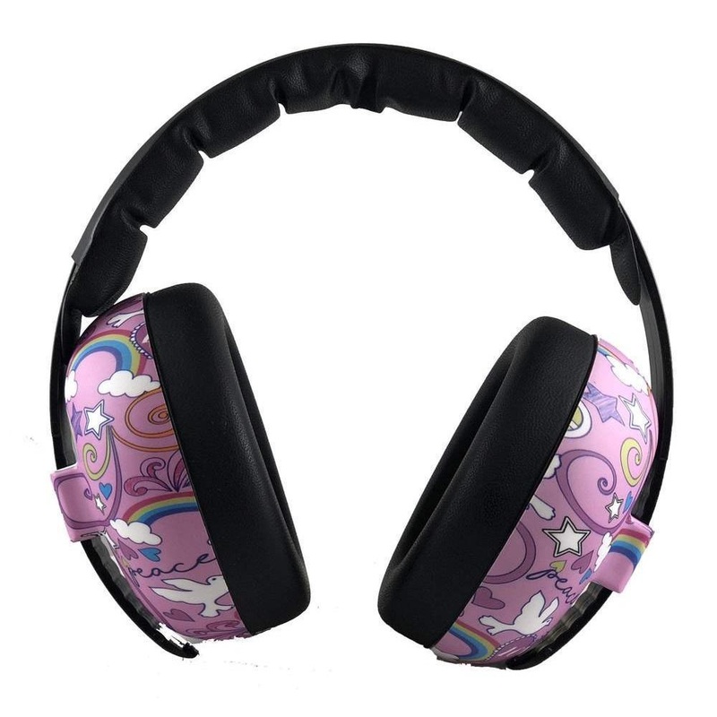 BANZ Baby Earmuffs (Peace Doodle)