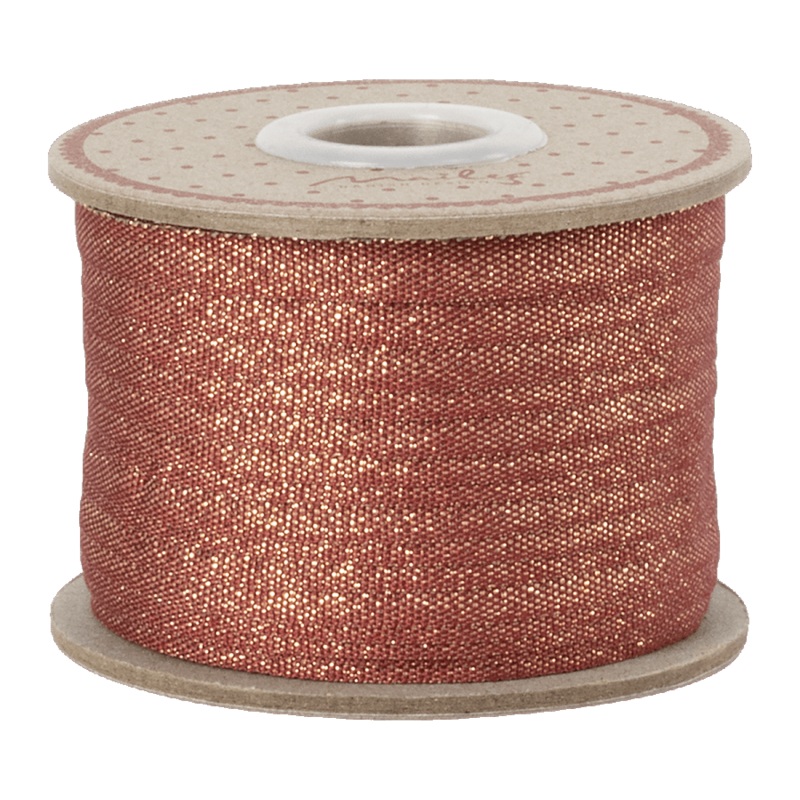 Ribbon 25m – Red & Gold