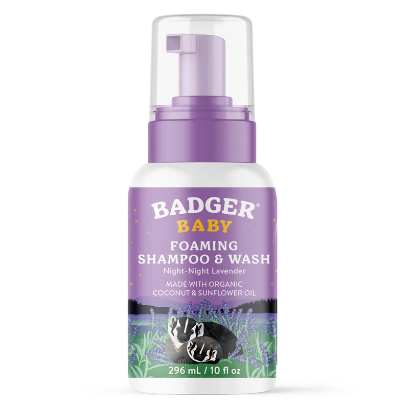 Badger Baby Foaming Shampoo and Wash