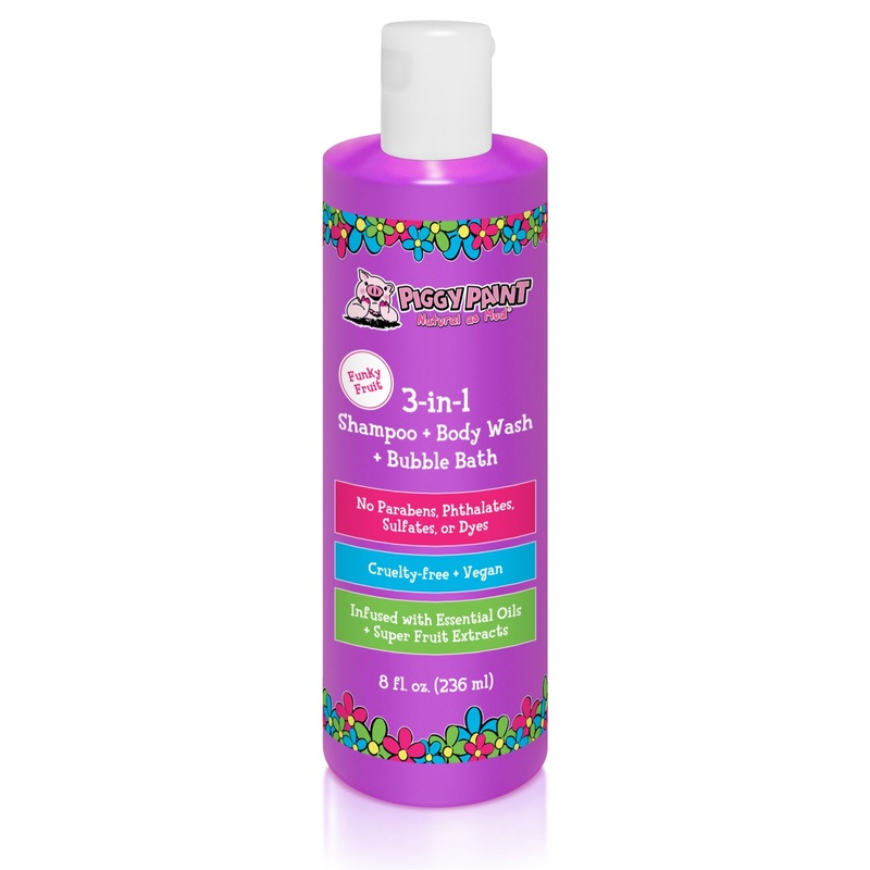 Piggy Paint 3-in-1 Shampoo + Body Wash + Bubble Bath!