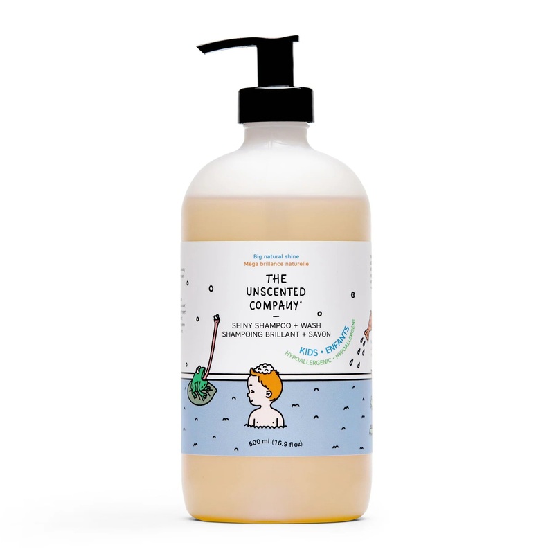 The Unscented Company Shiny Shampoo and Wash 500ml