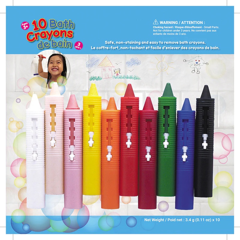 Bath Crayons, set of 10