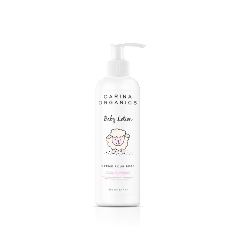 Carina Organics Unscented Baby Lotion