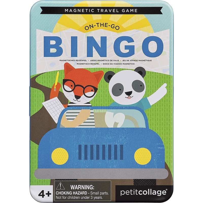 Petit Collage Magnetic Travel Games | On the Go Bingo