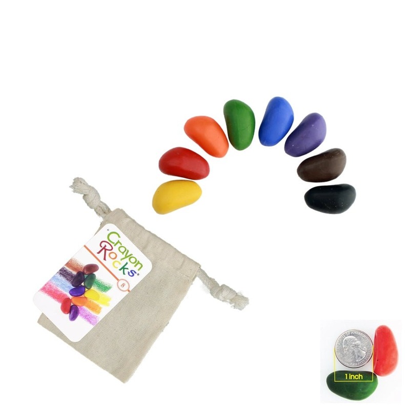 Crayon Rocks 8 Colors in Muslin Bag