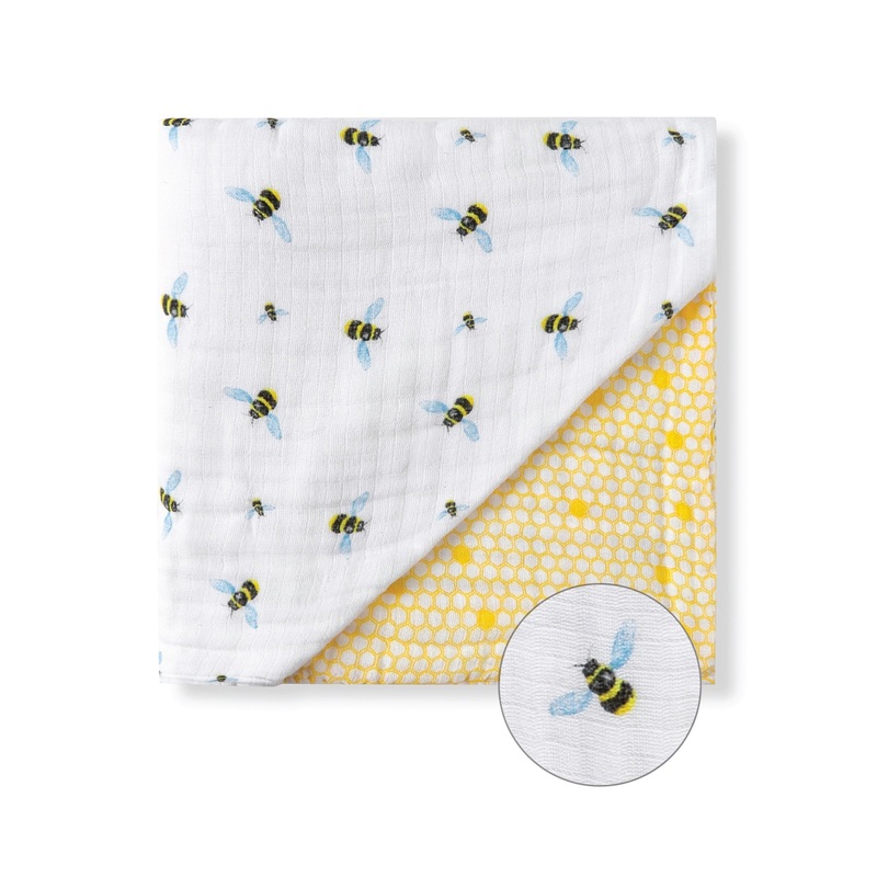 Organic Snug Blanket – Bees