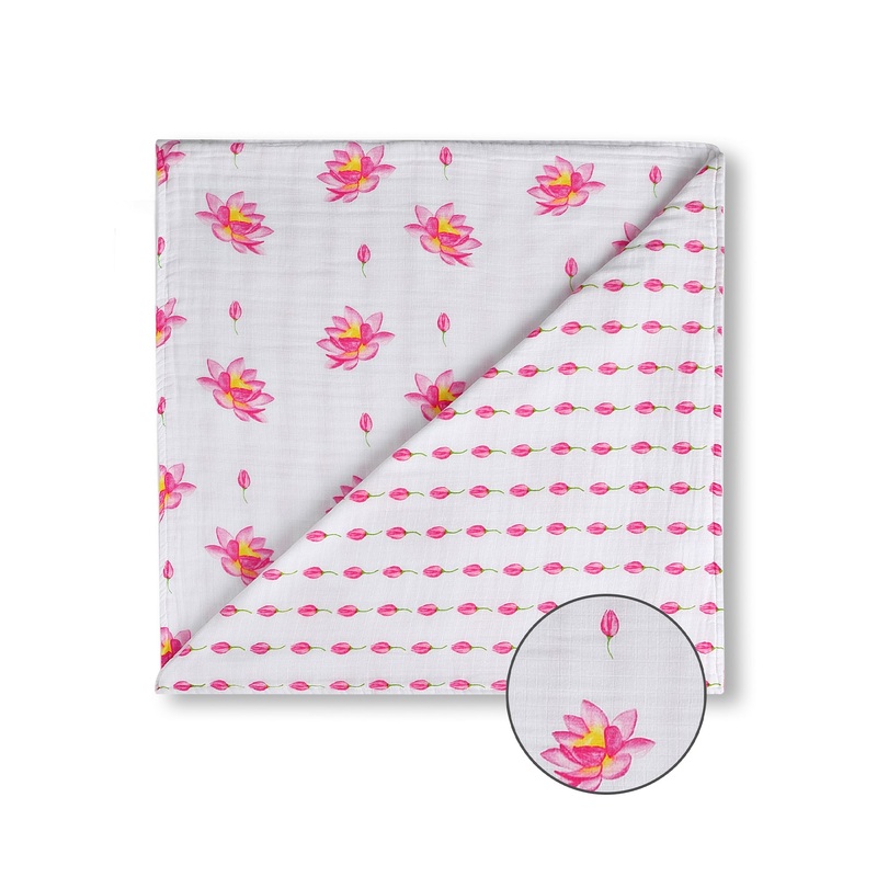 Organic Snug Blanket – Lotus