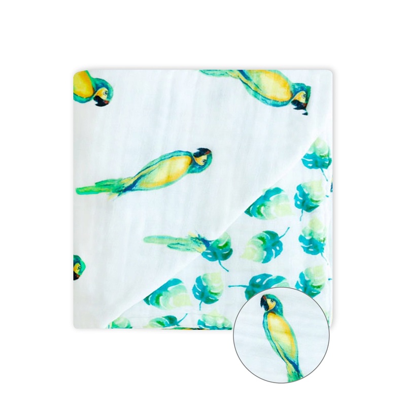 Organic Snug Blanket – Parrots