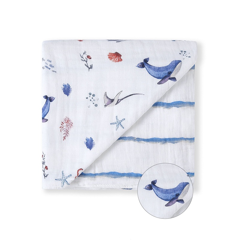 Organic Snug Blanket – Sardinian Summer