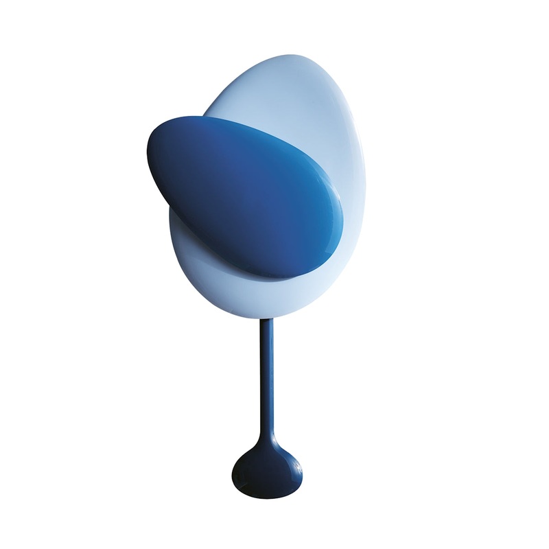 Design House Stockholm Mellow Clock Blue