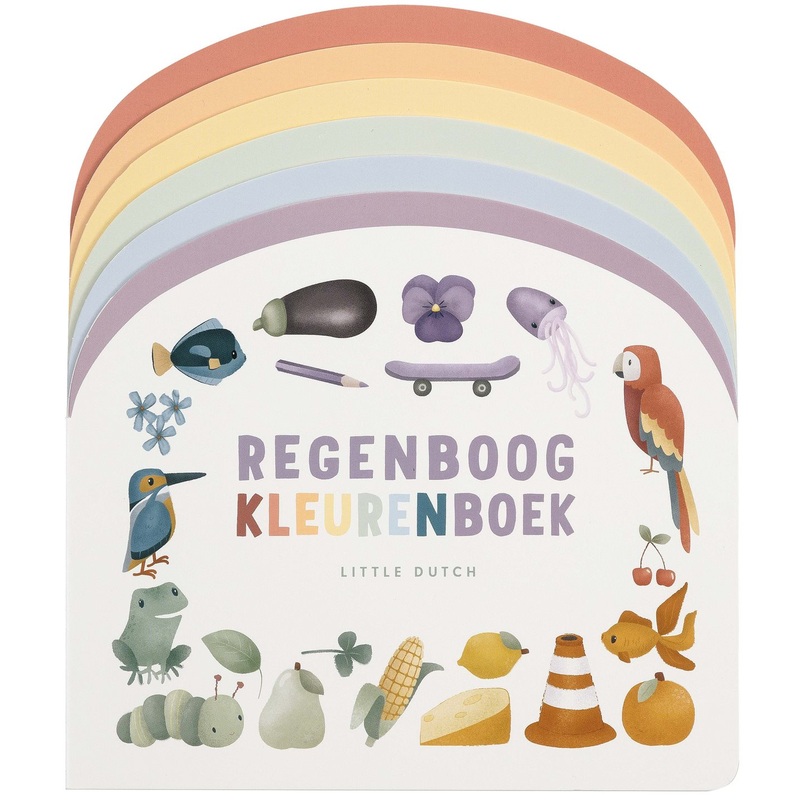 Kinderboek Regenboog Kleurenboek