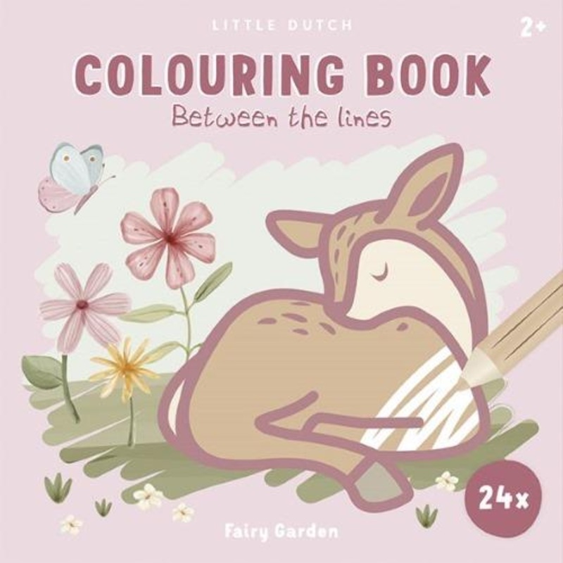 Kleurboek – Roze – Fairy Garden