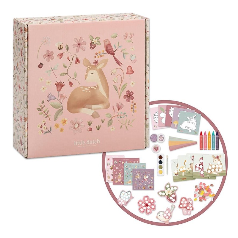 Knutseldoos XL – Meerkleurig – Fairy Garden
