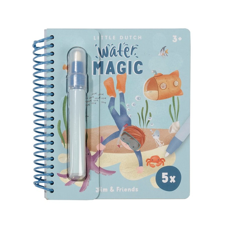 Waterkleurboek Jim & Friends