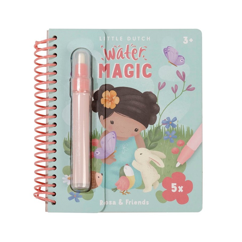 Waterkleurboek Rosa & Friends