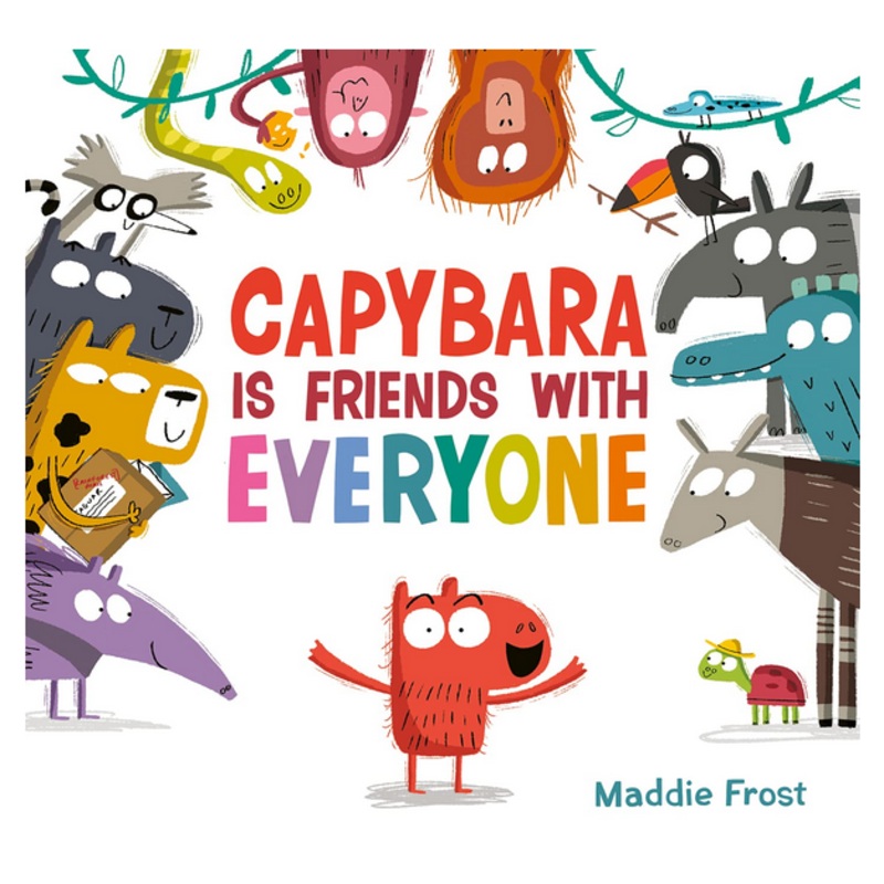 Capybara Is Friends With Everyone