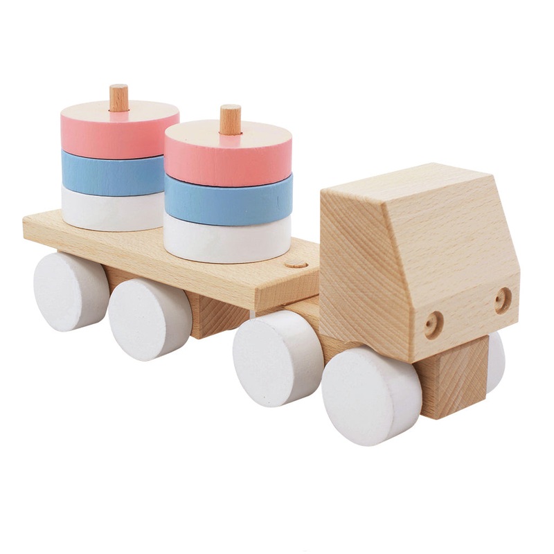 Wooden Stacking Truck – Marley