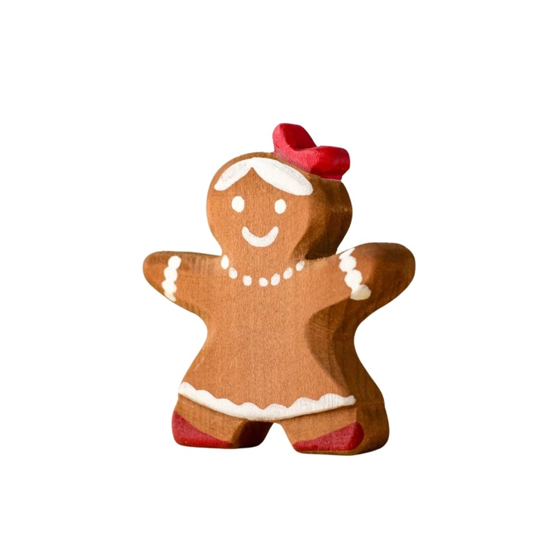 Wooden Gingerbread Cookie – Girl