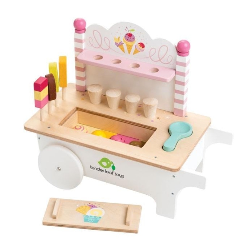 Ice Cream Cart by Tender Leaf Toys