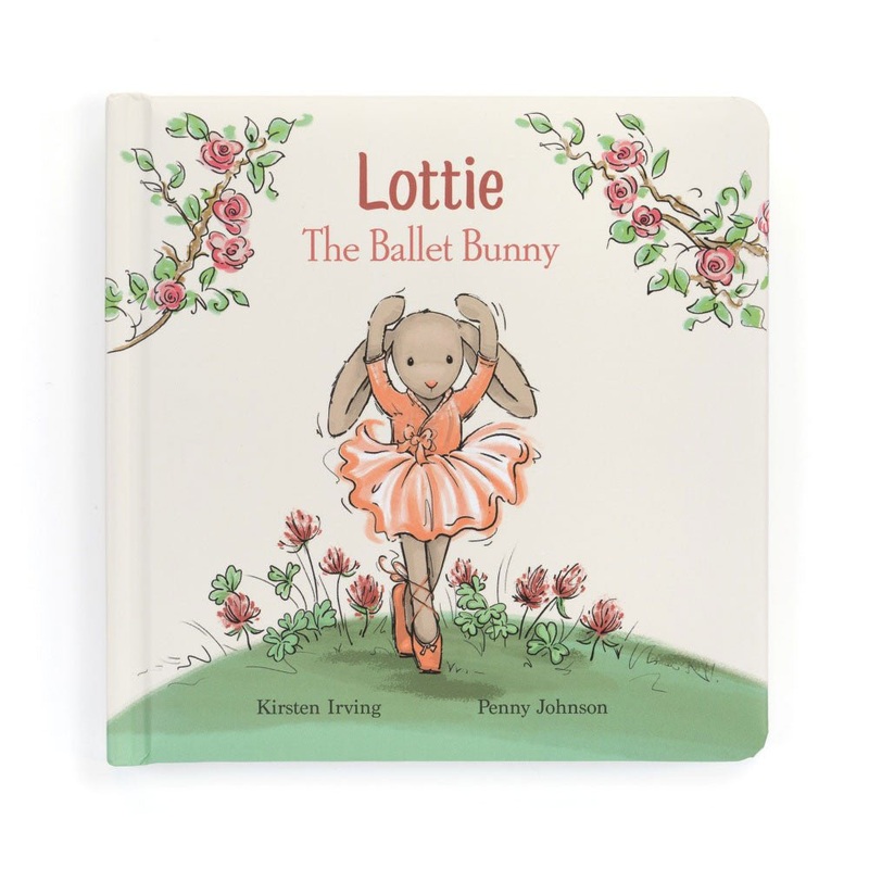 Lottie the Bunny Ballet Book by Jellycat