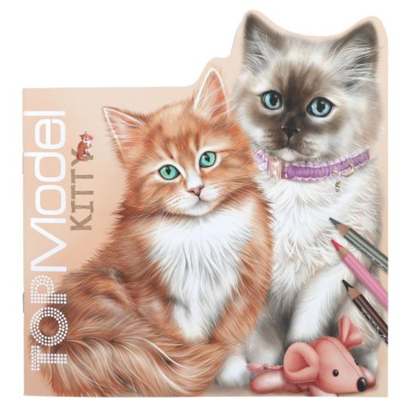 Top Model – Kitty Colouring & Sticker Book – 6yrs+