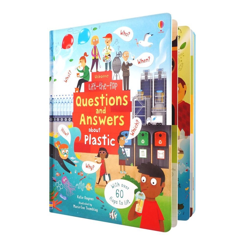 Usborne – Lift the Flap book: Questions and Answers about Plastic – 5yrs+
