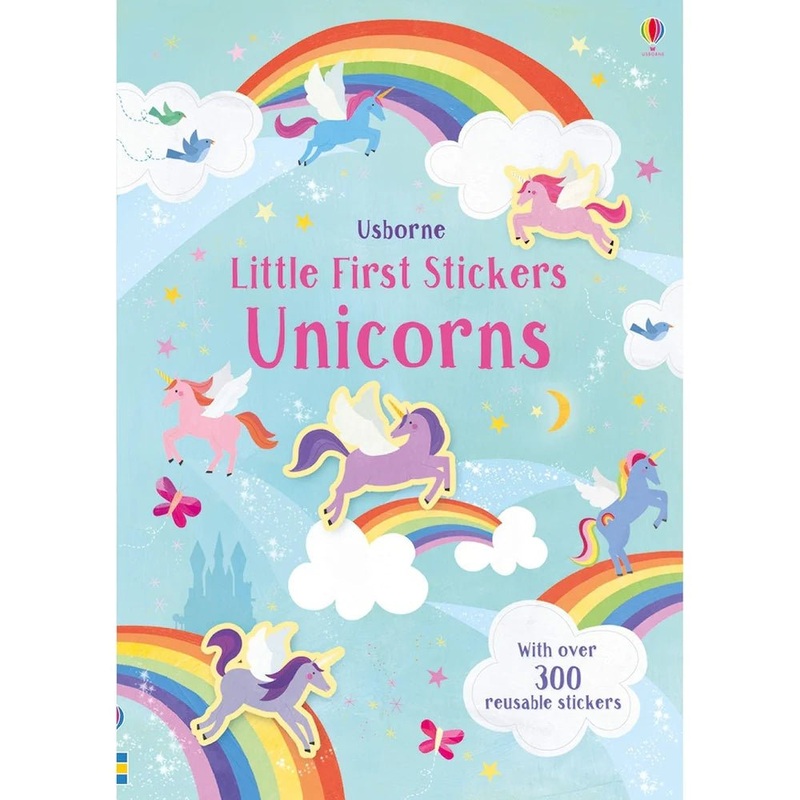 Usborne: Little First Sticker Book – Unicorns – 3yrs+