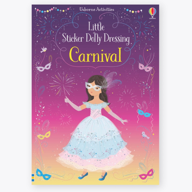 Usborne Little Sticker Dolly Dressing – Carnival
