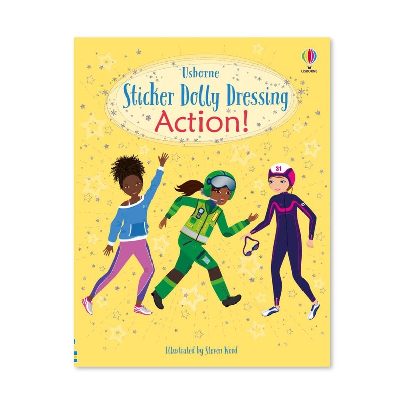 Usborne – Sticker Dolly Dressing – Action! 5yrs+