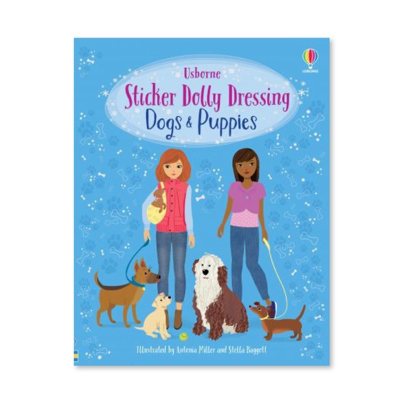Usborne – Sticker Dolly Dressing: Dogs and Puppies 5yrs+