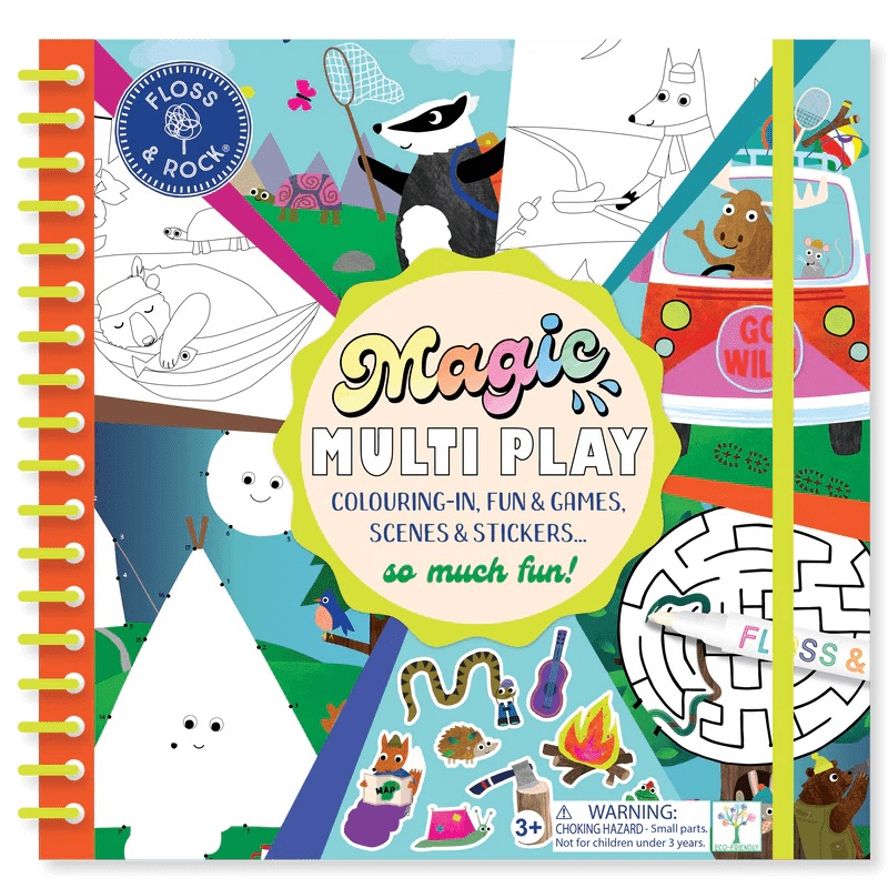 Floss & Rock Magic Multi Play – Adventure (reusable activity book) 3yrs+