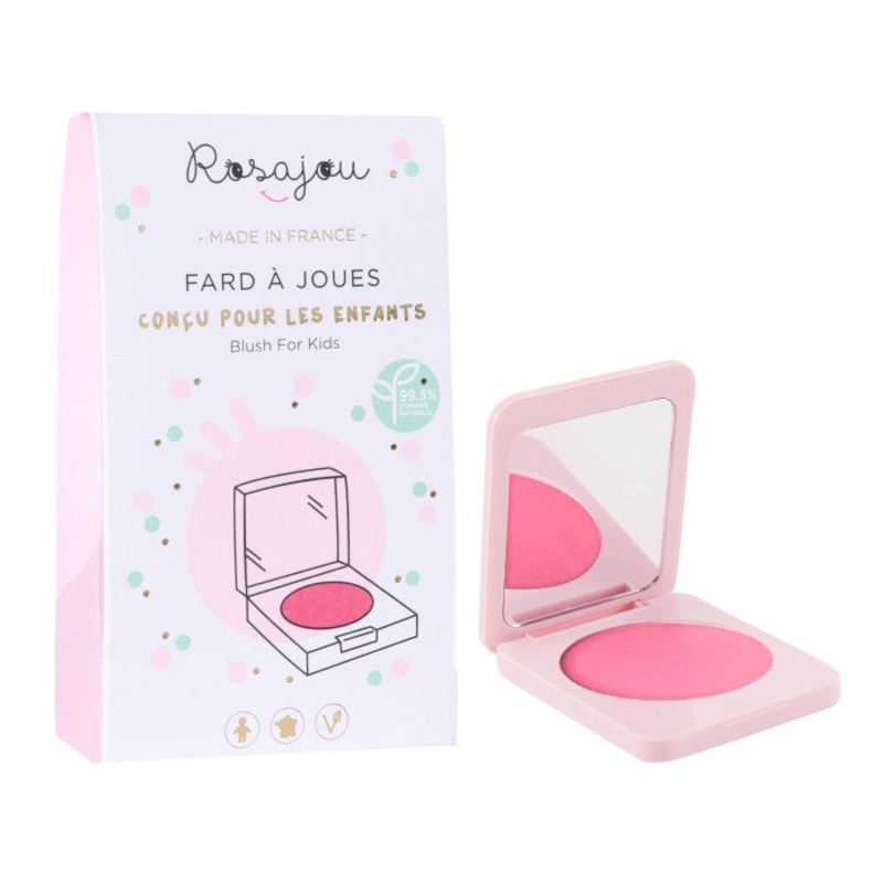 Makeup Blush with Mirror – Pink