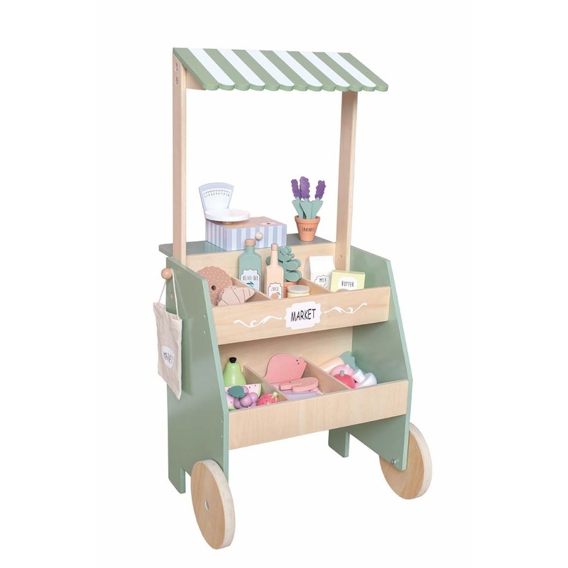 Market Stand Including 42 Accessories