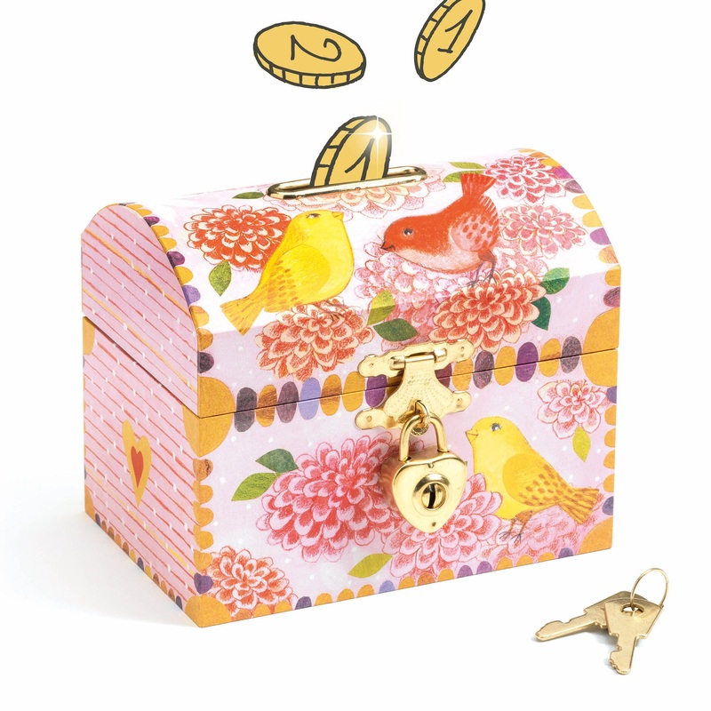 Money Bank – Flowers & Birds