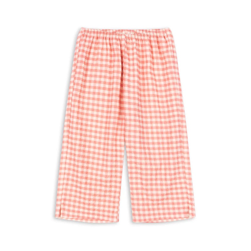 RHW X KS Ciao Bella Trousers – Peach Blossom Check