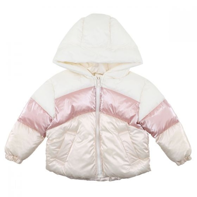 FOREST PUFFA JACKET – PINK MULTI