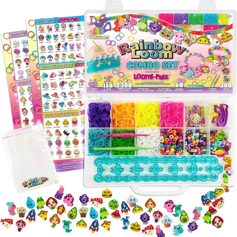 Rainbow Loom Combo Set Featuring Loomi-Pals