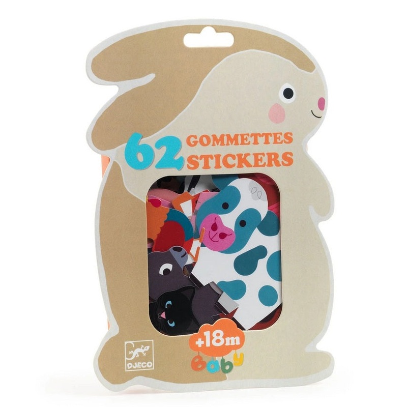 Farm Animals Baby Stickers