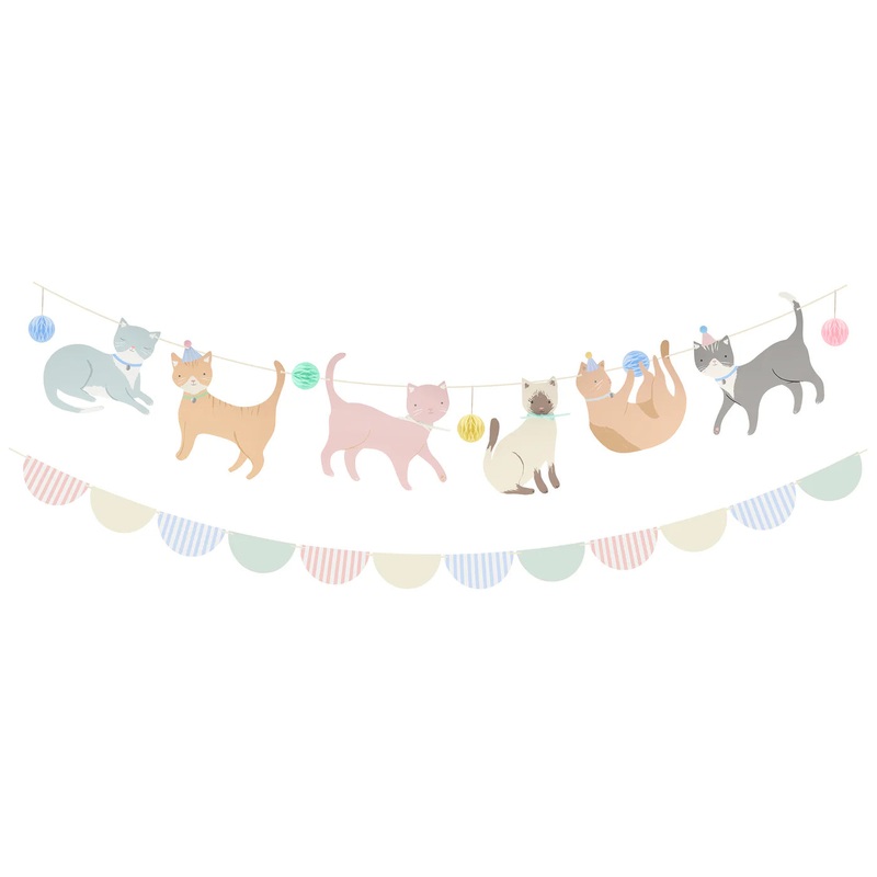 Garland, Large – Cute Kitten