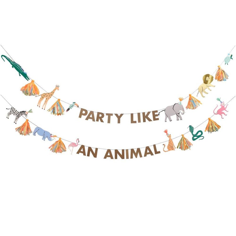 Garland, Large – Safari Animals