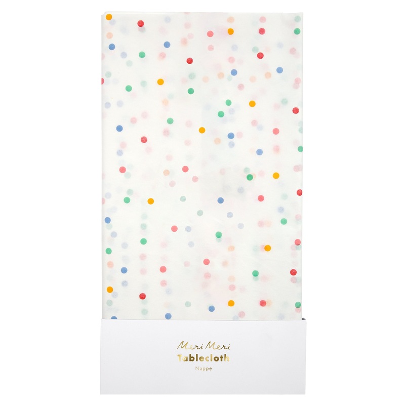 Spotty Paper Tablecloth