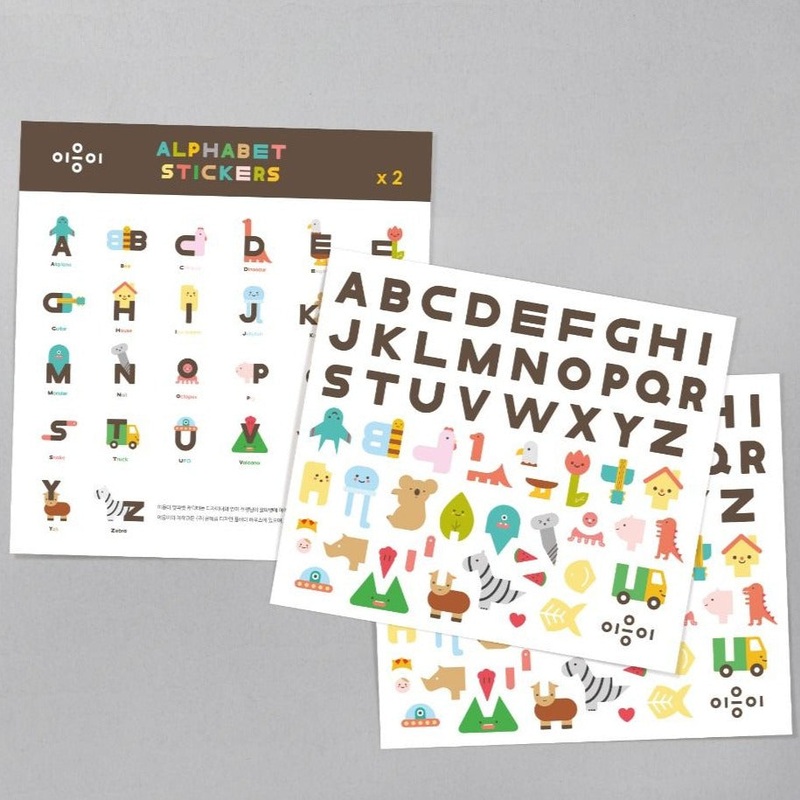 Alphabet Stickers